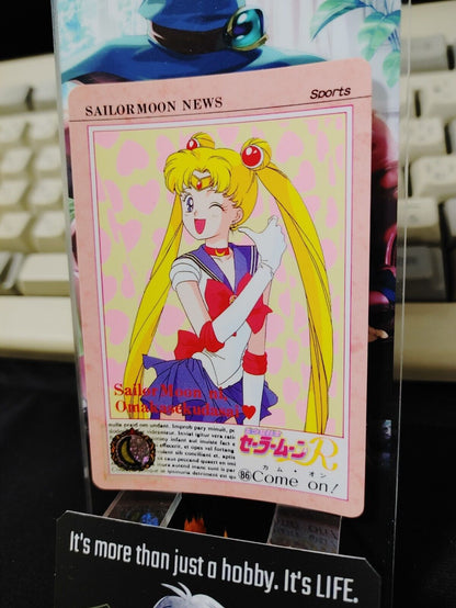 Sailor Moon #86 Bandai Carddass Card Japanese Vintage Japan