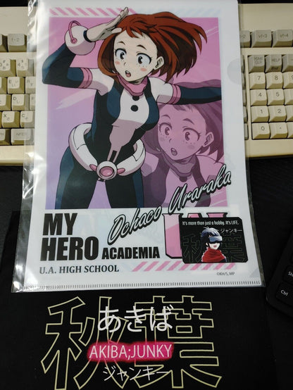 My Hero Academia Shoto Ochaco  Collectible  Design Clear File Design GOODS JAPAN