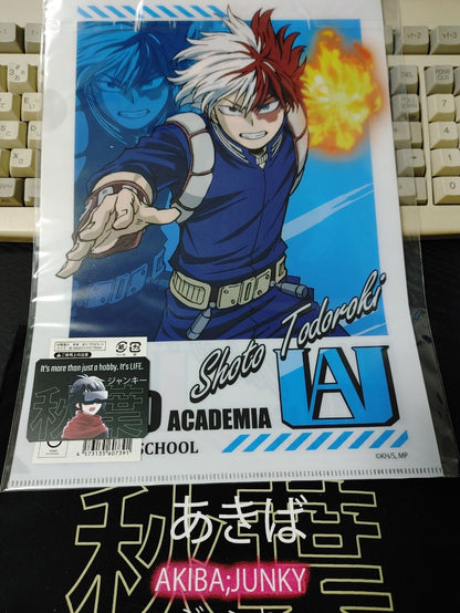 My Hero Academia Shoto Ochaco  Collectible  Design Clear File Design GOODS JAPAN