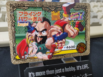 Street Fighter II Bandai Carddass Card Cammy #12 Japanese Retro Japan Rare Item