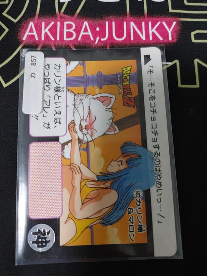 Dragon Ball Z Bandai Carddass Card Maron #402 Japanese Retro Vintage TCG Japan