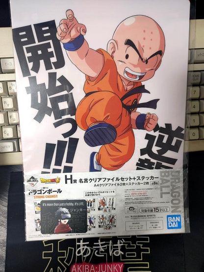 Anime Dragon ball Animation Design Files Roshi Krillin Japan Limited