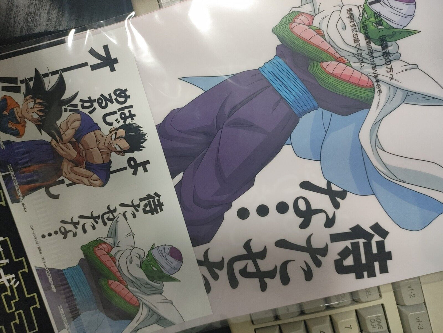 Anime Dragon ball Animation Design Files Goten Gohan Piccolo Japan Limited