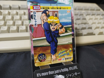 Street Fighter II Bandai Ken Carddass Card #48 Japanese Retro Japan Rare Item