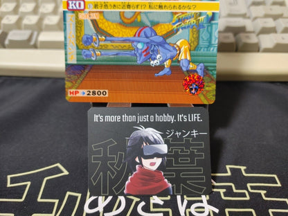 Street Fighter II Bandai Dhalsim Carddass Card #51 Japanese Retro Japan Rare