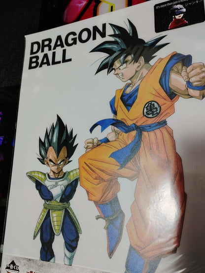 Anime Dragon ball Animation Design Visual Board Goku Vegeta I Japan Limited