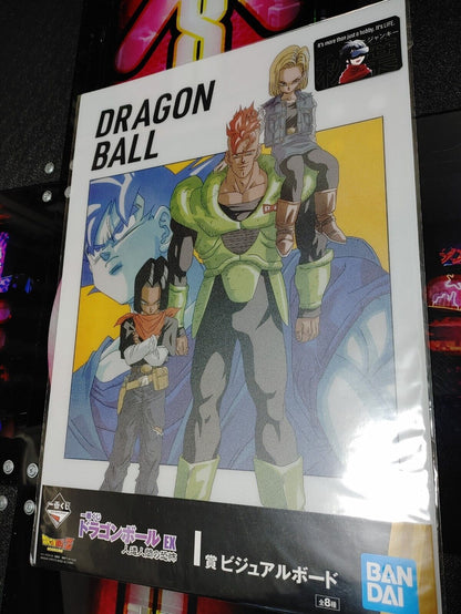 Anime Dragon ball Animation Design Visual Board Android 16 17 18 Japan Limited