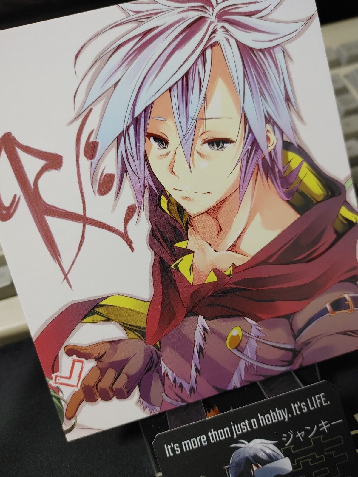 No Game no Life Anime Sora Art Signature Print Panel Japan Limited Release