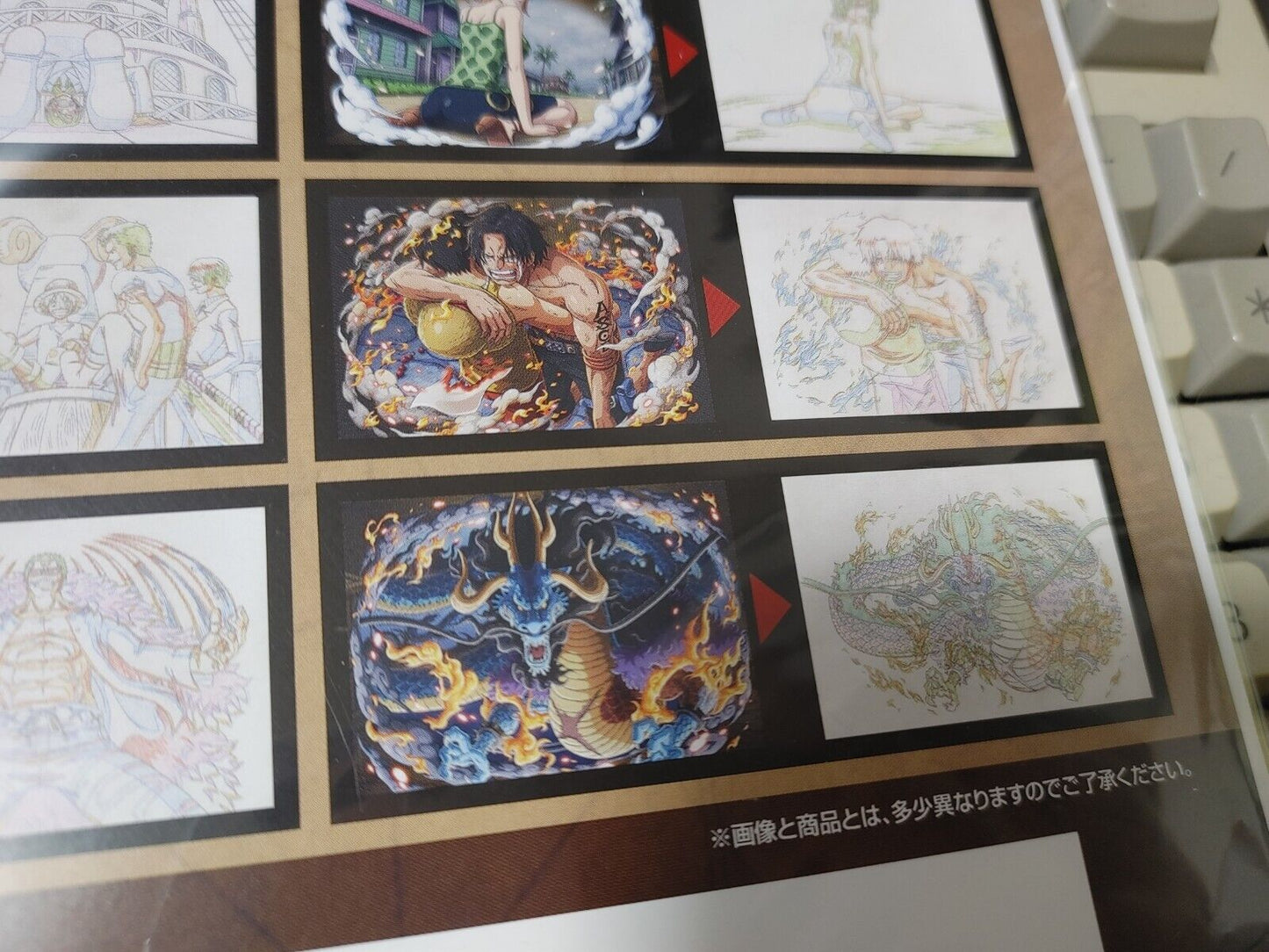 Anime One Piece Animation Cel Print Design Treasure Cruise  Kaido  Japan Limited