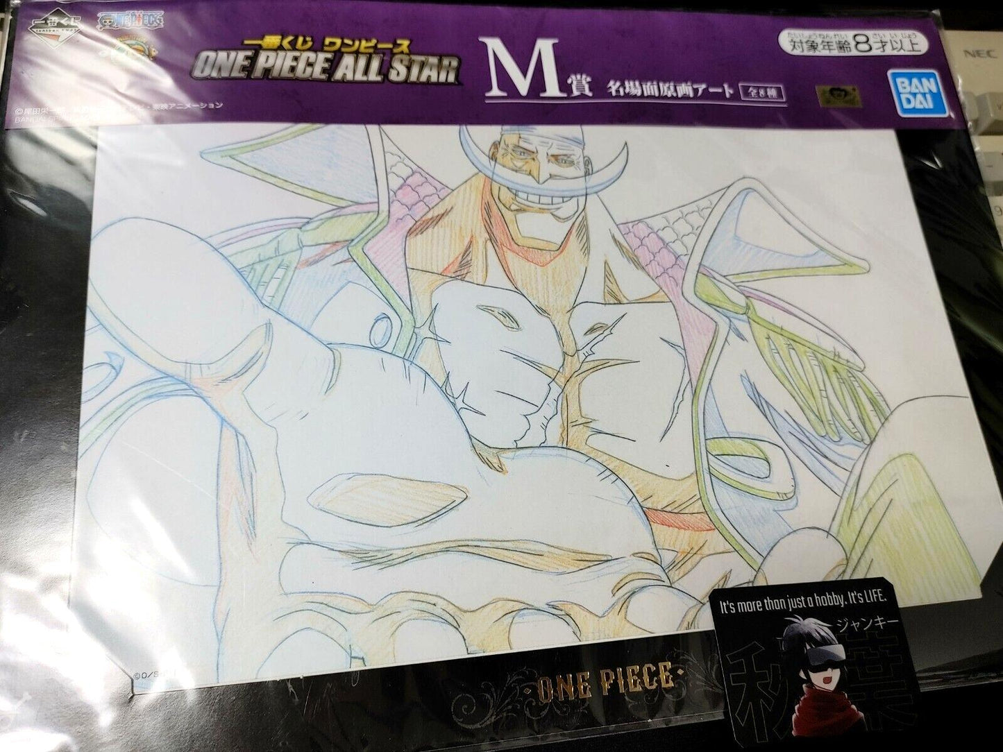 Anime One Piece Animation Cel Print Design All Star M Edward Japan Limited