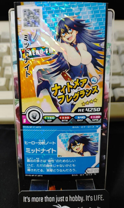 My Hero Academia Heroes Battle Rush Card Midnight BHA-07-013-N Japan