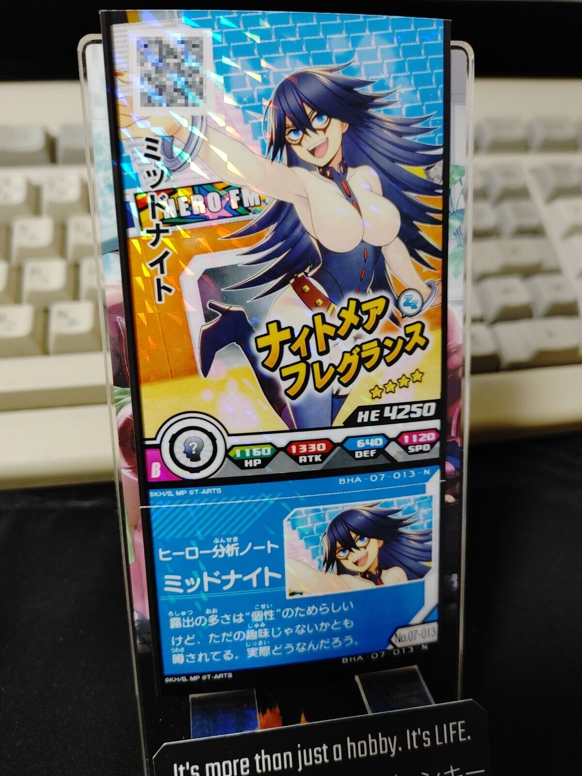 My Hero Academia Heroes Battle Rush Card Midnight BHA-07-013-N Japan