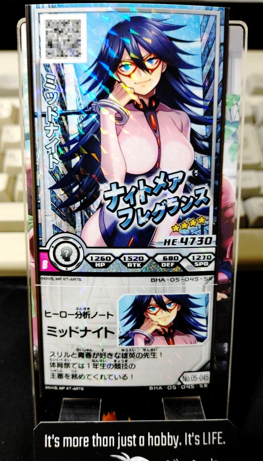 My Hero Academia Heroes Battle Rush Card Midnight BHA-05-045-SR Japan