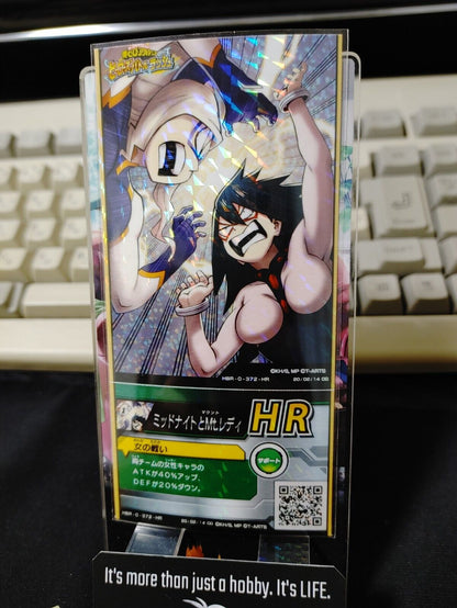 My Hero Academia Heroes Battle Rush Card Midnight Mt. Lady HBR-0-372-HR Japan