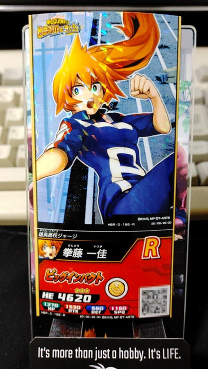 My Hero Academia Heroes Battle Rush Card Kendo Itsuka HBR-0-186-R Japan