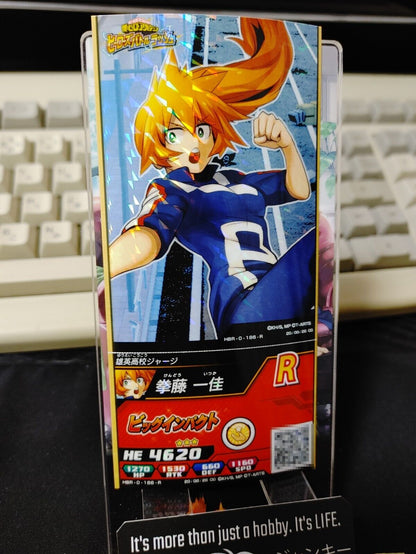 My Hero Academia Heroes Battle Rush Card Kendo Itsuka HBR-0-186-R Japan