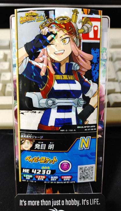 My Hero Academia Heroes Battle Rush Card Mei Hatsume HBR-0-102-N Japan