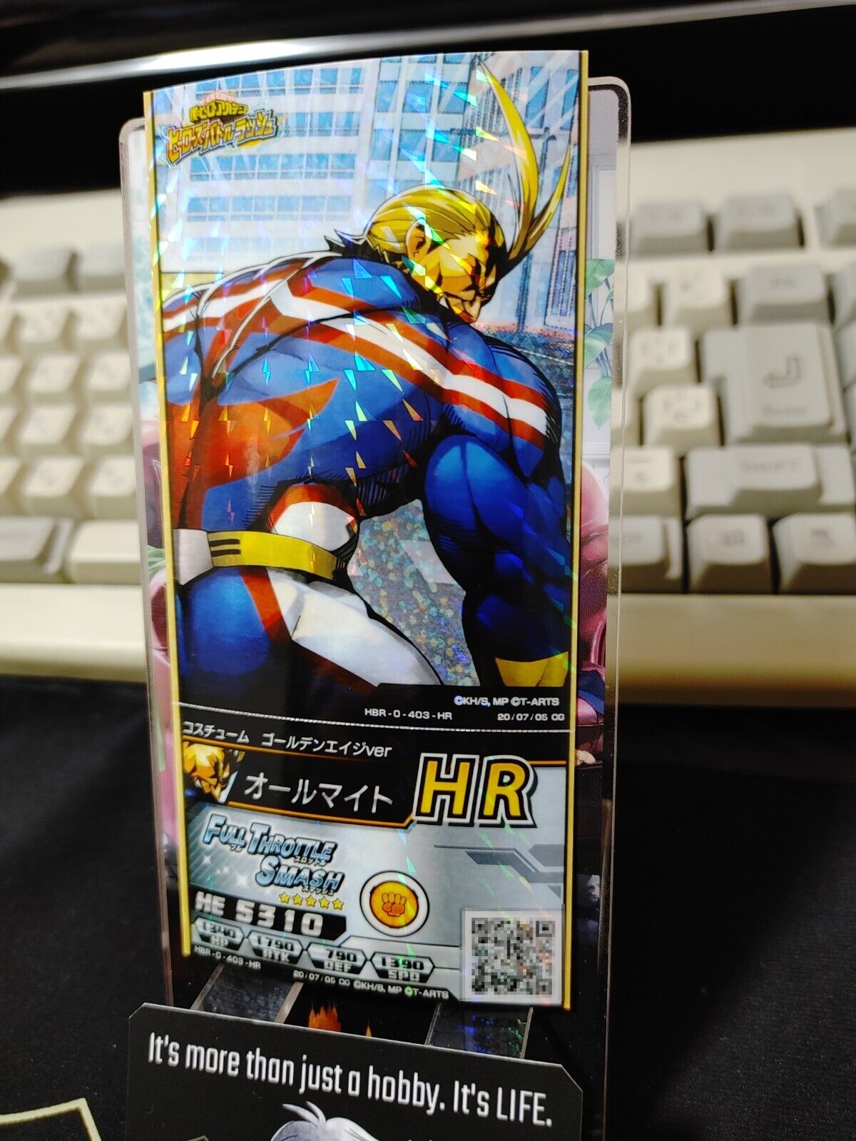 My Hero Academia Heroes Battle Rush Card All Might HBR-0-403-HR Japan