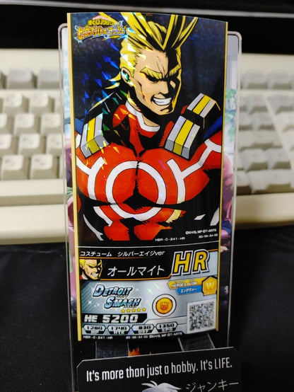 My Hero Academia Heroes Battle Rush Card All Might HBR-0-241-HR Japan