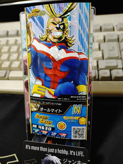 My Hero Academia Heroes Battle Rush Card All Might HBR-0-083-N Japan