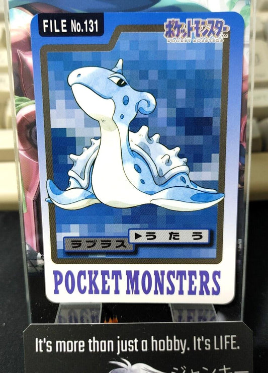 Pokemon Bandai Lapras Carddass Card #131 Japanese Retro Japan Vintage Item