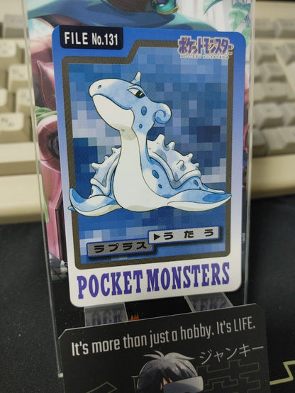 Pokemon Bandai Lapras Carddass Card #131 Japanese Retro Japan Vintage Item