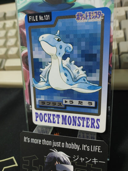 Pokemon Bandai Lapras Carddass Card #131 Japanese Retro Japan Vintage Item