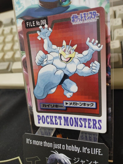Pokemon Bandai Machamp Carddass Card #068 Japanese Retro Japan Vintage Item