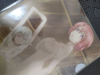 Anime Goblin Slayer Sexy Cow Girl High Elf Hot Graphic Clear File Japan Limited