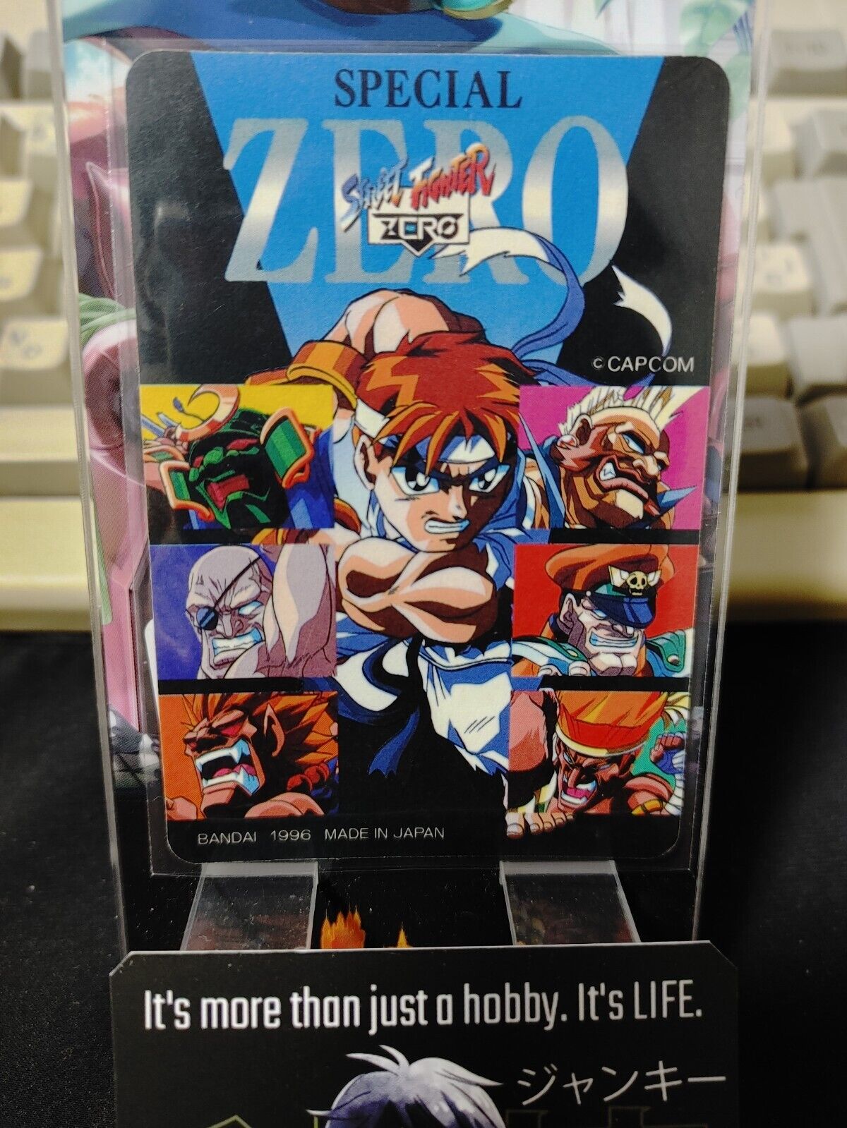 Street FighterZero Bandai Vega Nash Carddass Card Japanese Vintage Japan HOLO