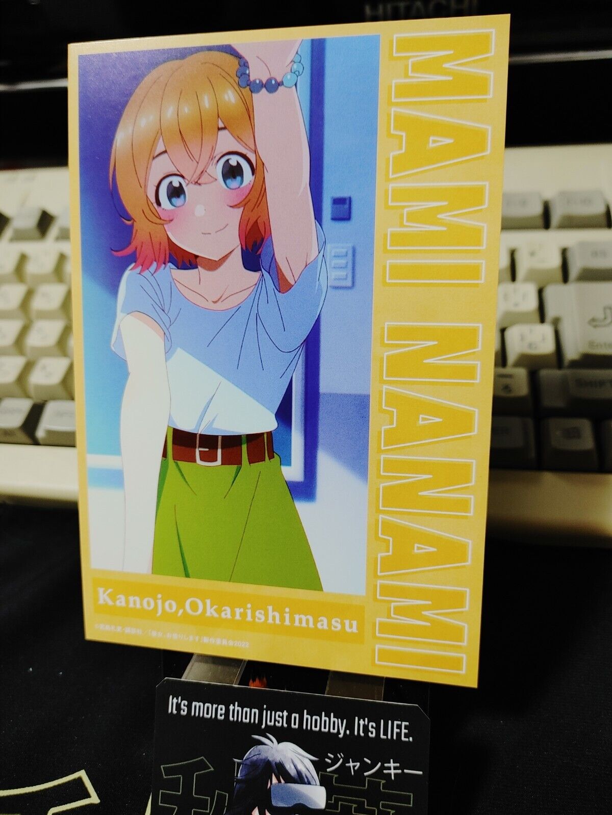 Rent a Girlfriend Mami Nanami Hagaki Size Card Limited Release Japan B