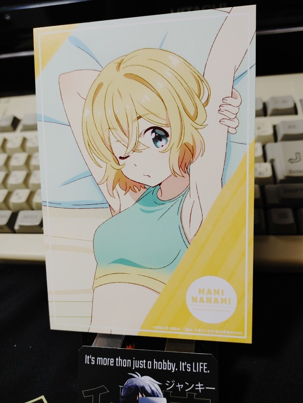 Rent a Girlfriend Mami Nanami Hagaki Size Card Limited Release Japan D