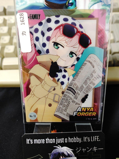 Spy Family Clear Card Collection Anya Forger No. 10 SPY×FAMILY Japan