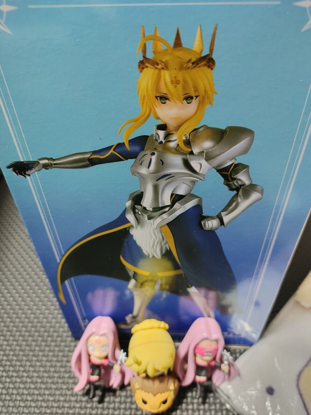 Fate Stay Night Figure Lot  Saber Rin Rider Anime Goods Collection Japan