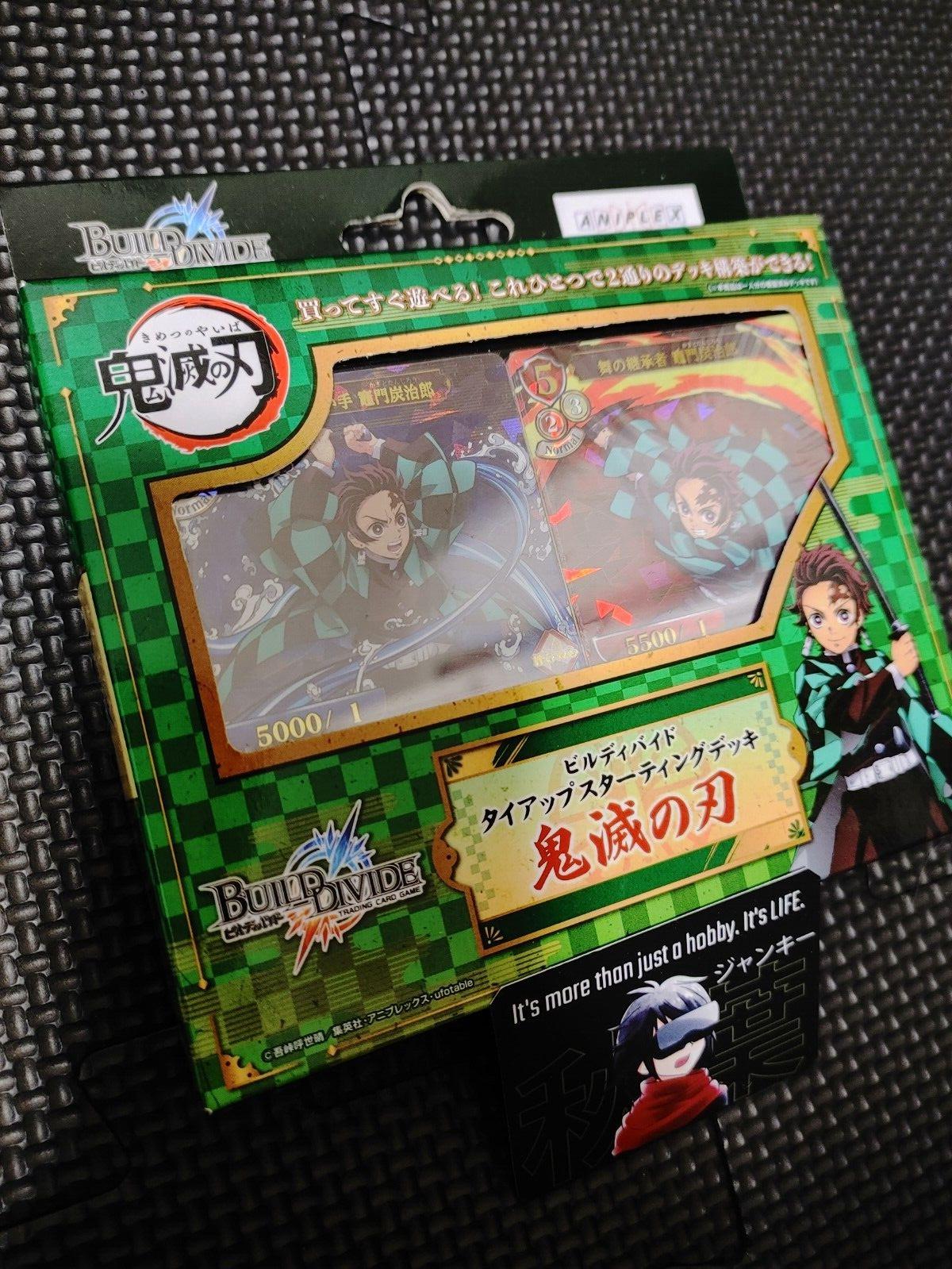 Demon Slayer Build Divide Starter Deck TCG Japanese Kimetsu No Yaiba Japan