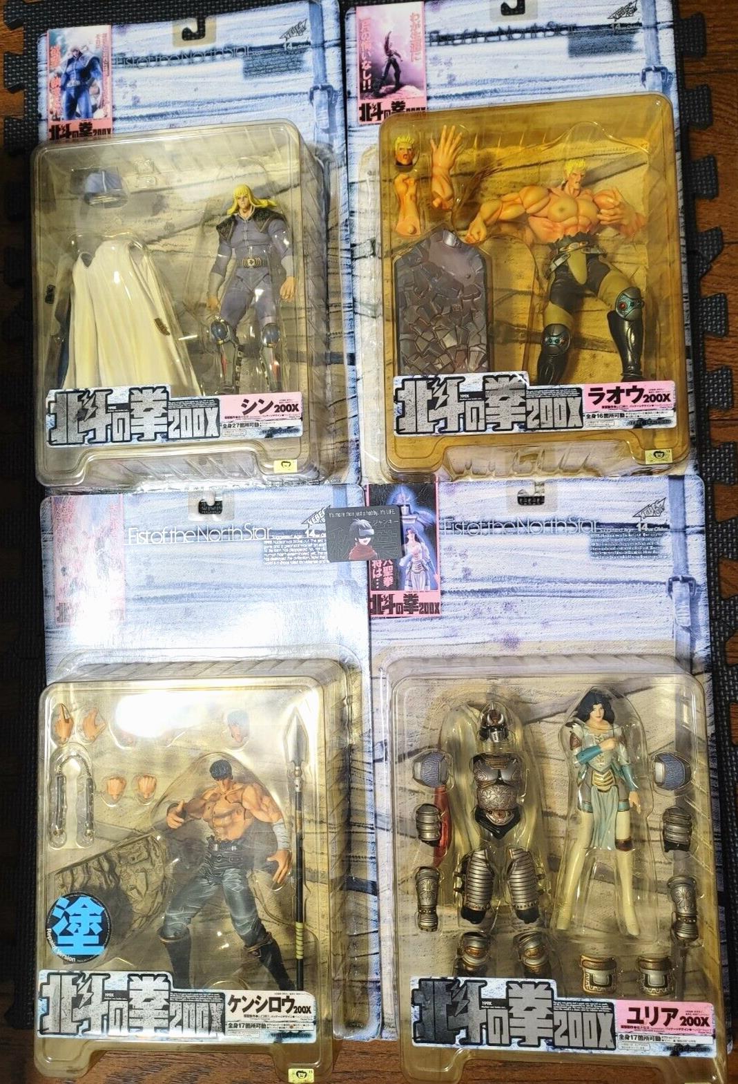 Fist of the North Star 200X figure Urea Kenshiro Shin Raoh 4x figure LOT Japan