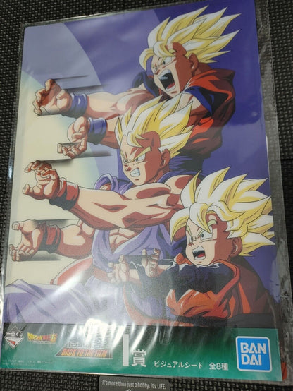 Dragon ball Z Goku Gohan Goten Kame Animation Design Visual Board Japan Limited