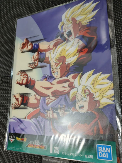 Dragon ball Z Goku Gohan Goten Kame Animation Design Visual Board Japan Limited