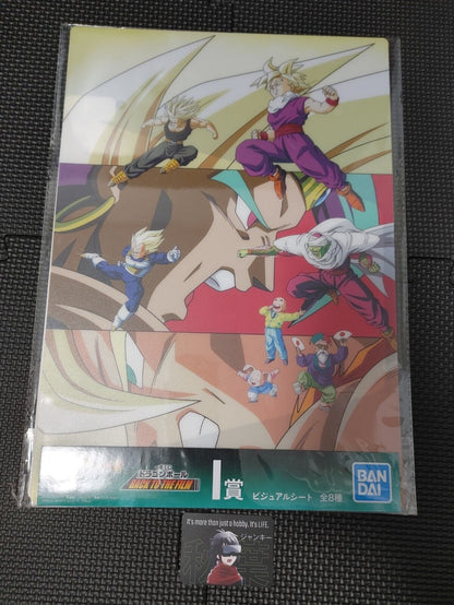 Dragon ball Z Goku Broly Trunks Animation Design Visual Board Japan Limited