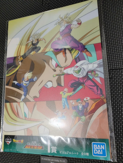 Dragon ball Z Goku Broly Trunks Animation Design Visual Board Japan Limited