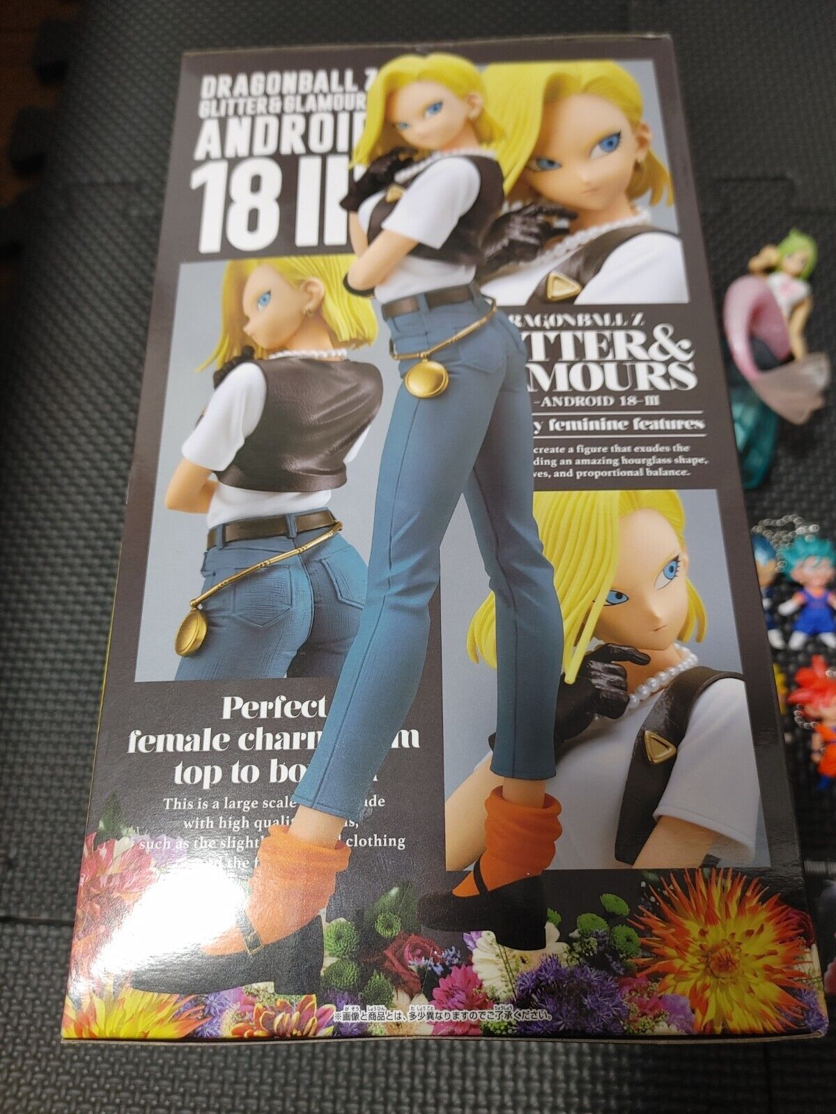 Android 18 Figure Dragon Ball Z One Piece Glitter Glamours Sexy Goods LOT JAPAN