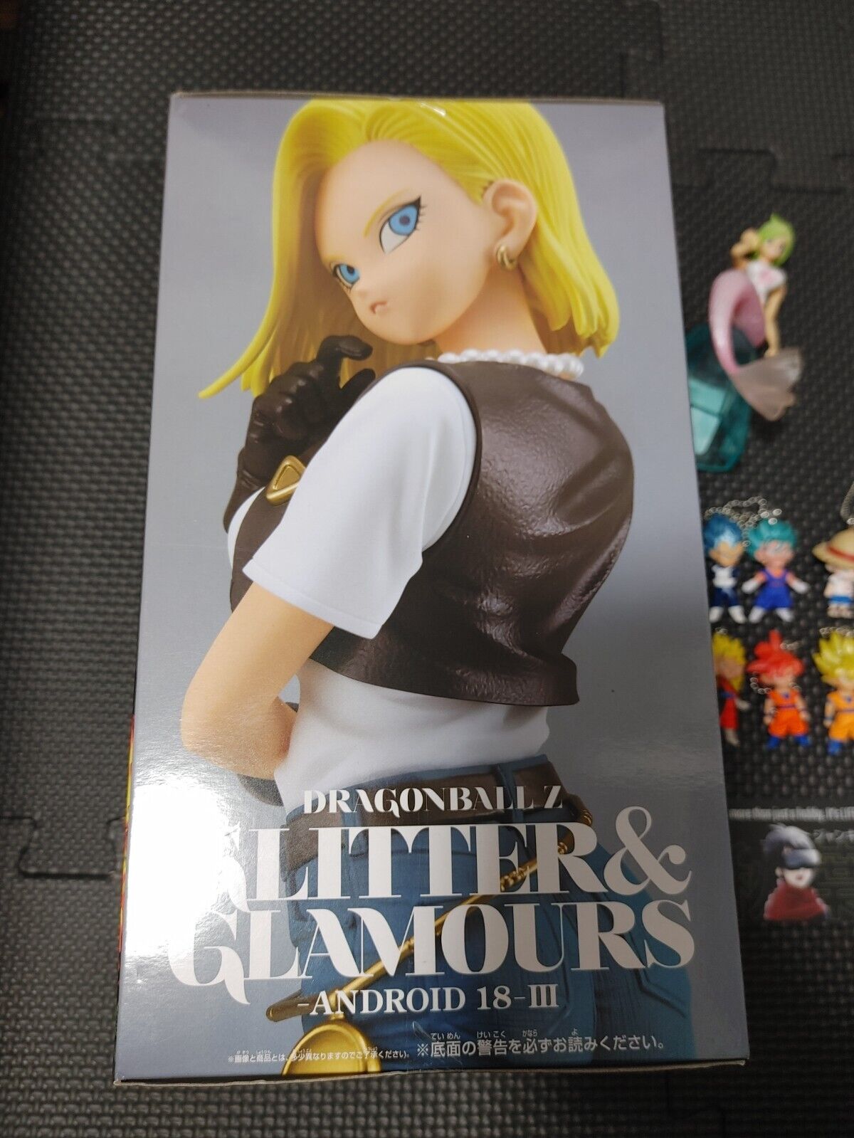 Android 18 Figure Dragon Ball Z One Piece Glitter Glamours Sexy Goods LOT JAPAN