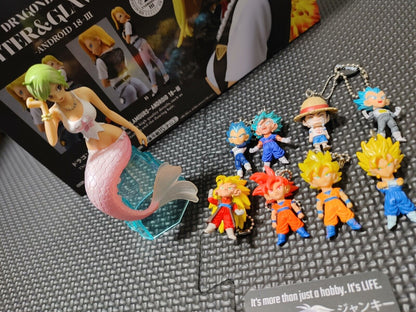 Android 18 Figure Dragon Ball Z One Piece Glitter Glamours Sexy Goods LOT JAPAN