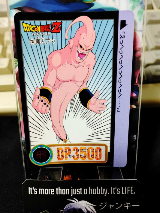 Dragon Ball Z Bandai Carddass Card Majin Boo #238 Japanese Retro Vintage Japan