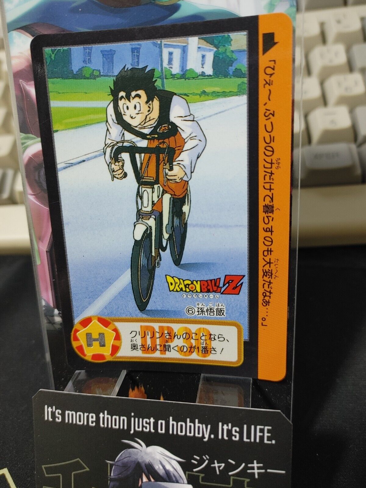 Dragon Ball Z Bandai Carddass Card Gohan #6 Japanese Retro Vintage Japan