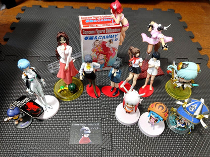 Anime Figure Rei Chun Li Sexy Collection LOT JAPAN Street Fighter Evangelion