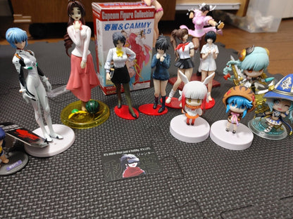 Anime Figure Rei Chun Li Sexy Collection LOT JAPAN Street Fighter Evangelion