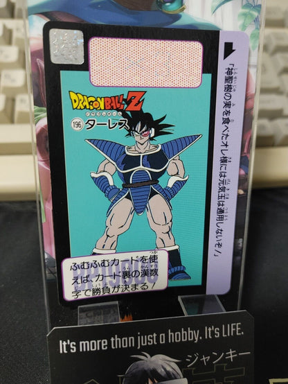 Dragon Ball Z Bandai Carddass Card Turles #196 Japanese Retro Vintage Japan