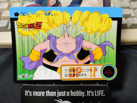 Dragon Ball Z Bandai Carddass Card Majin Boo #126 Japanese Retro Vintage Japan