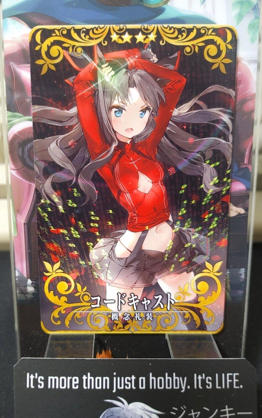 FGO Fate Grand Order Arcade Card Code Cast Rin Craft Essence Japan Release